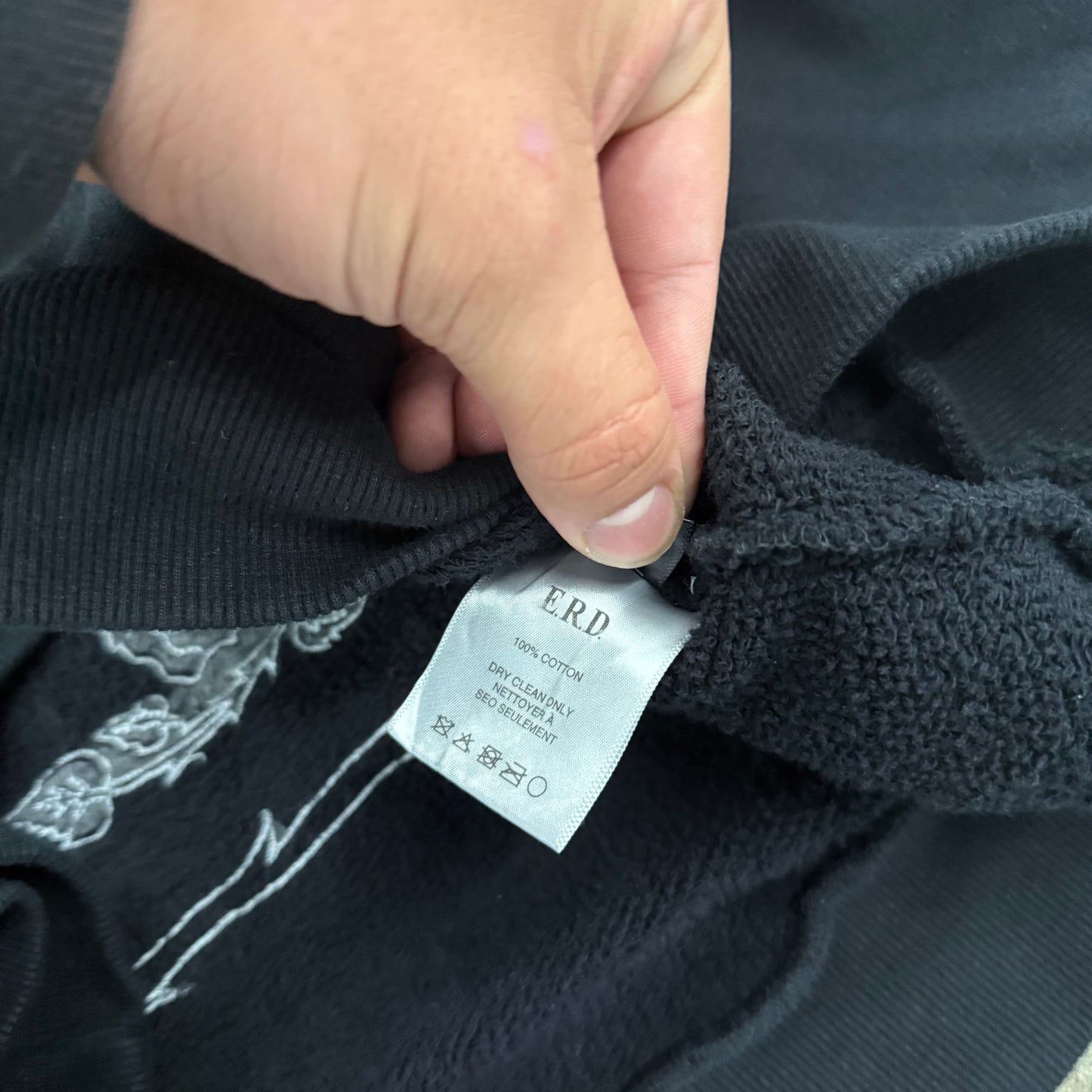 ENFANTS RICHES DEPRIMES IRON CROSS Hoodie