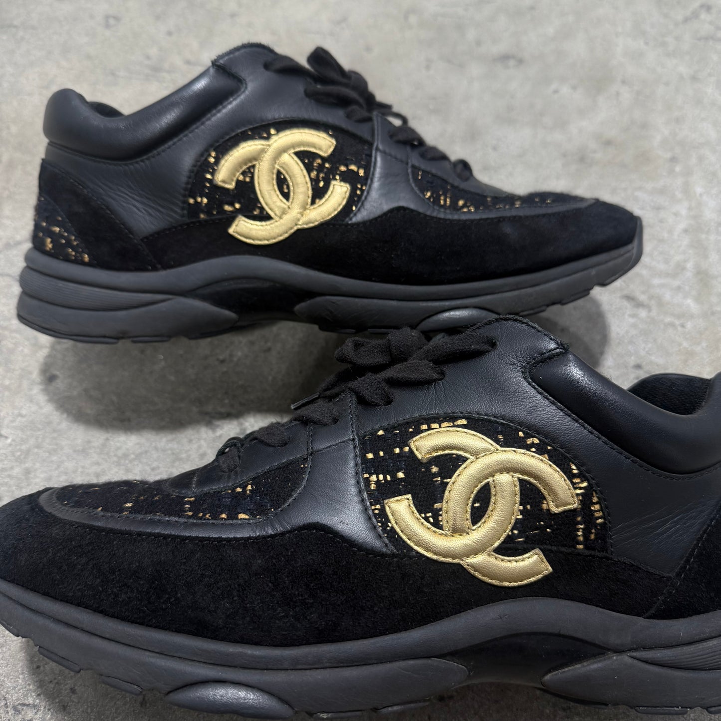 Chanel CC ‘Tweed’ Trainer