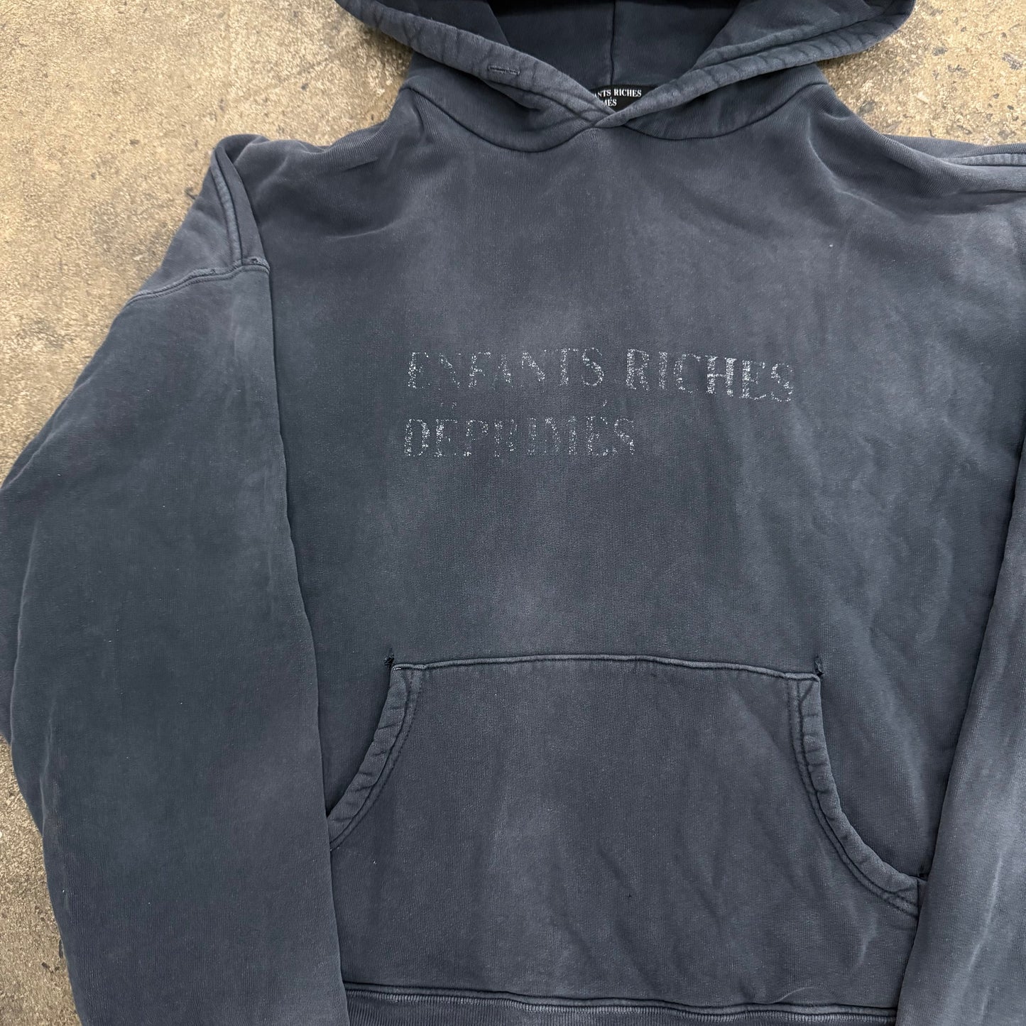 Enfants Riches Deprimes Faded Logo Hoodie