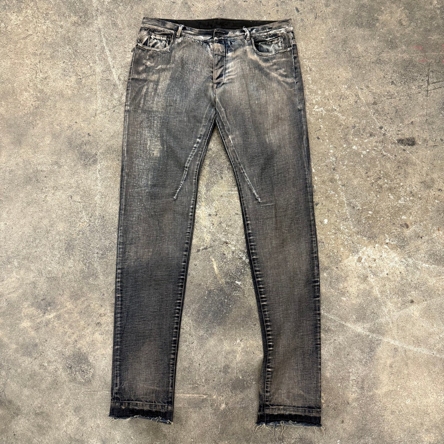 Rick Owens FW07 Dust ‘DNA’ Detroit Cut Denim