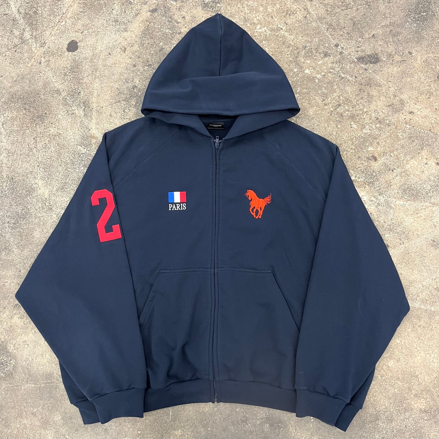 Balenciaga Polo Zipup