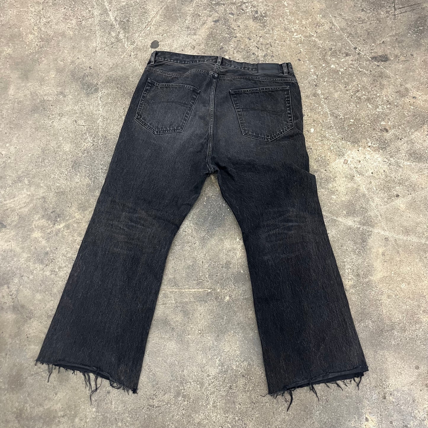 Balenciaga Garde Robe Flared denim