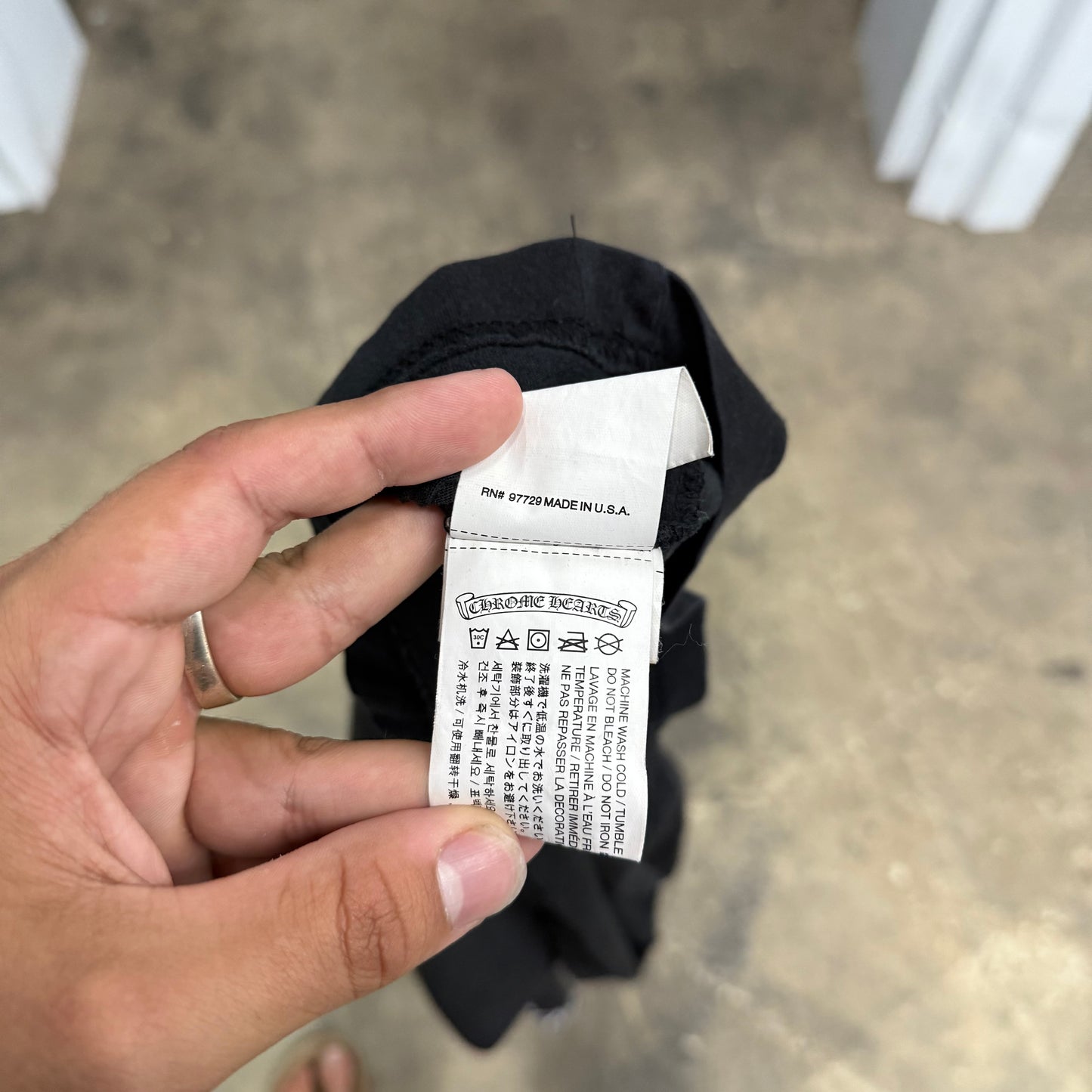 Chrome Hearts Flooded Cross Longsleeve