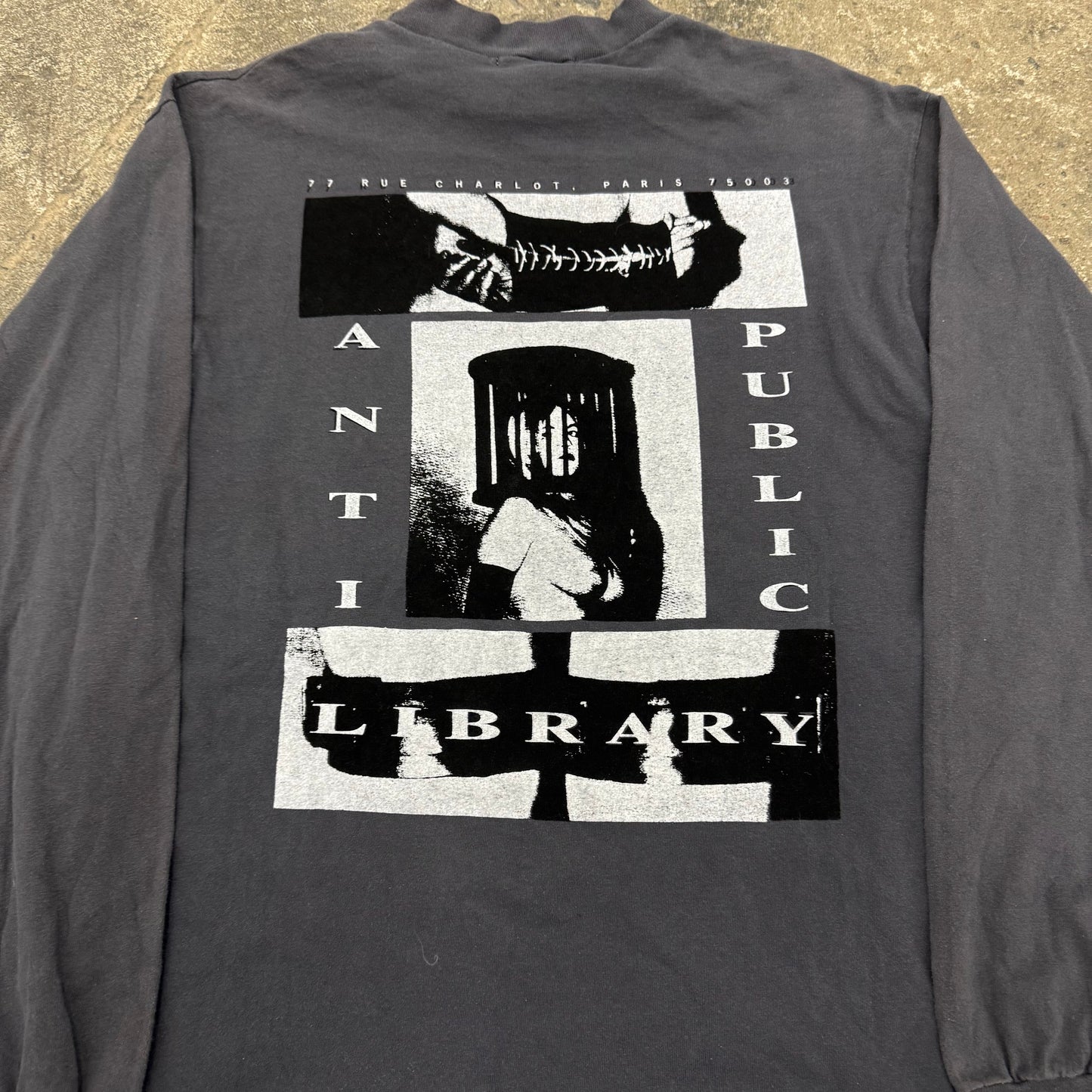 Enfants Riches Deprimes Anti Public Library Longsleeve