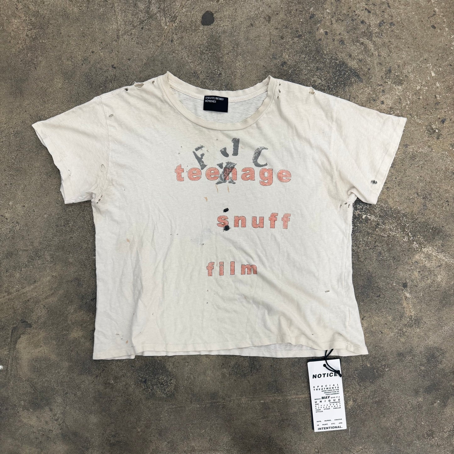 Enfants Riches Deprimes ‘Teenage Film’ Tee
