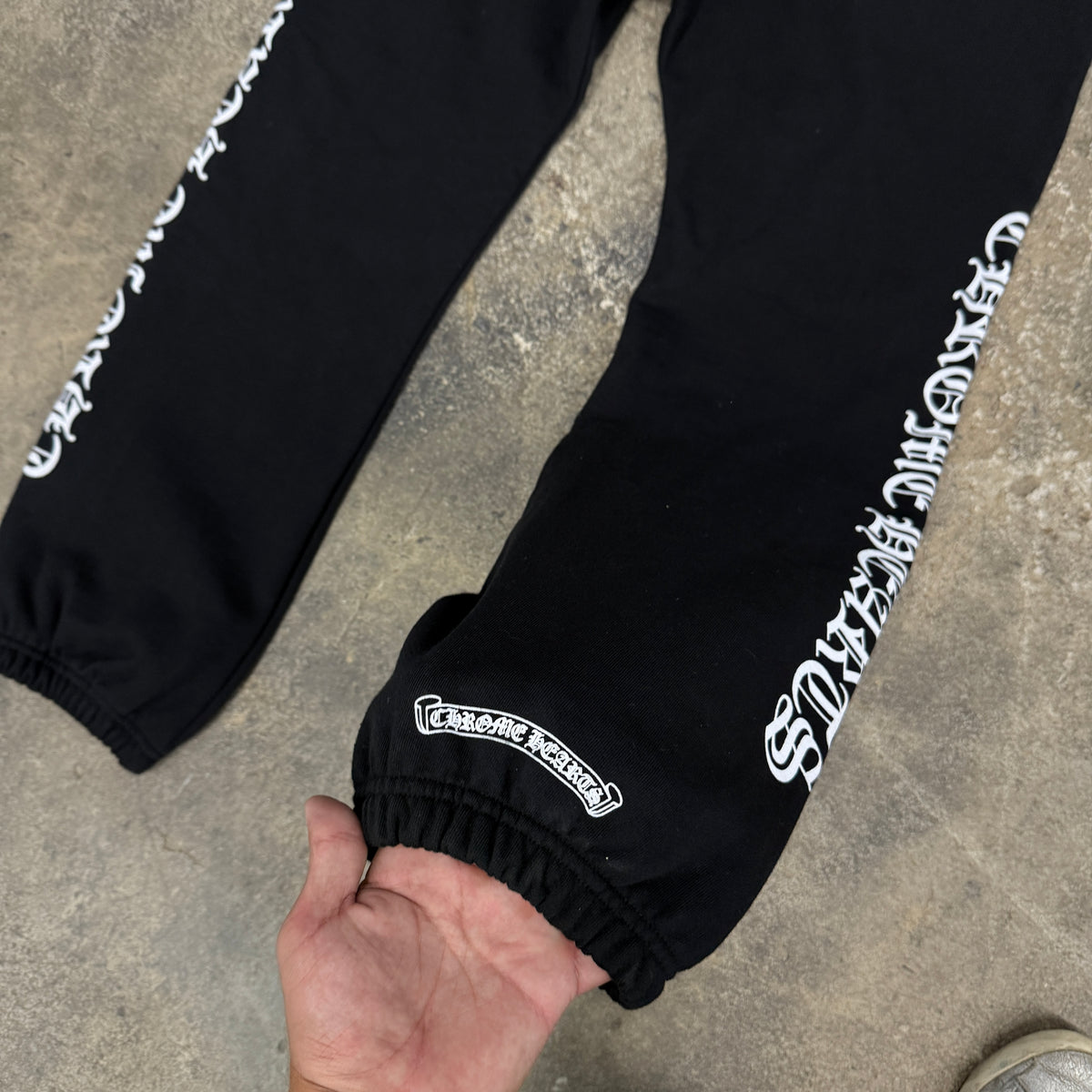 Chrome Hearts ‘Blue’ Script Sweatpants