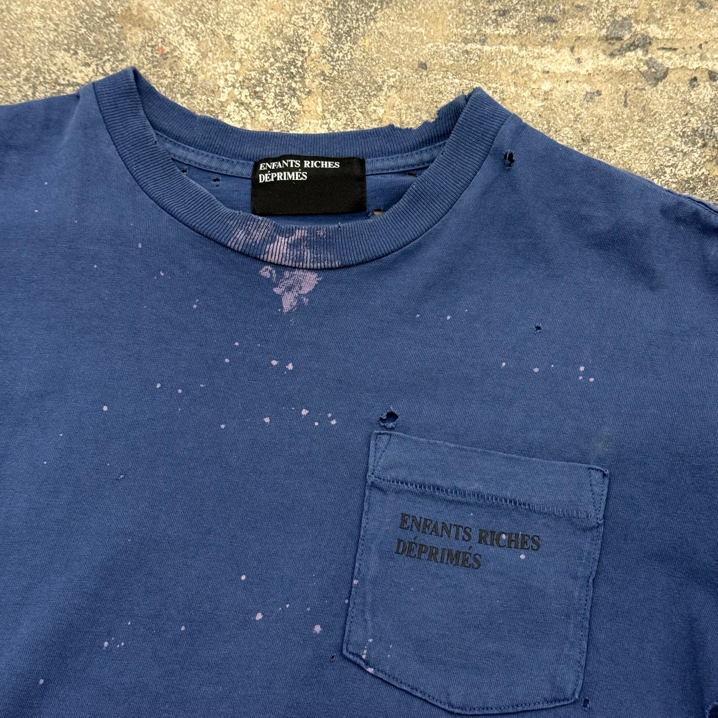 Enfants Riches Deprimes Pocket Logo tee