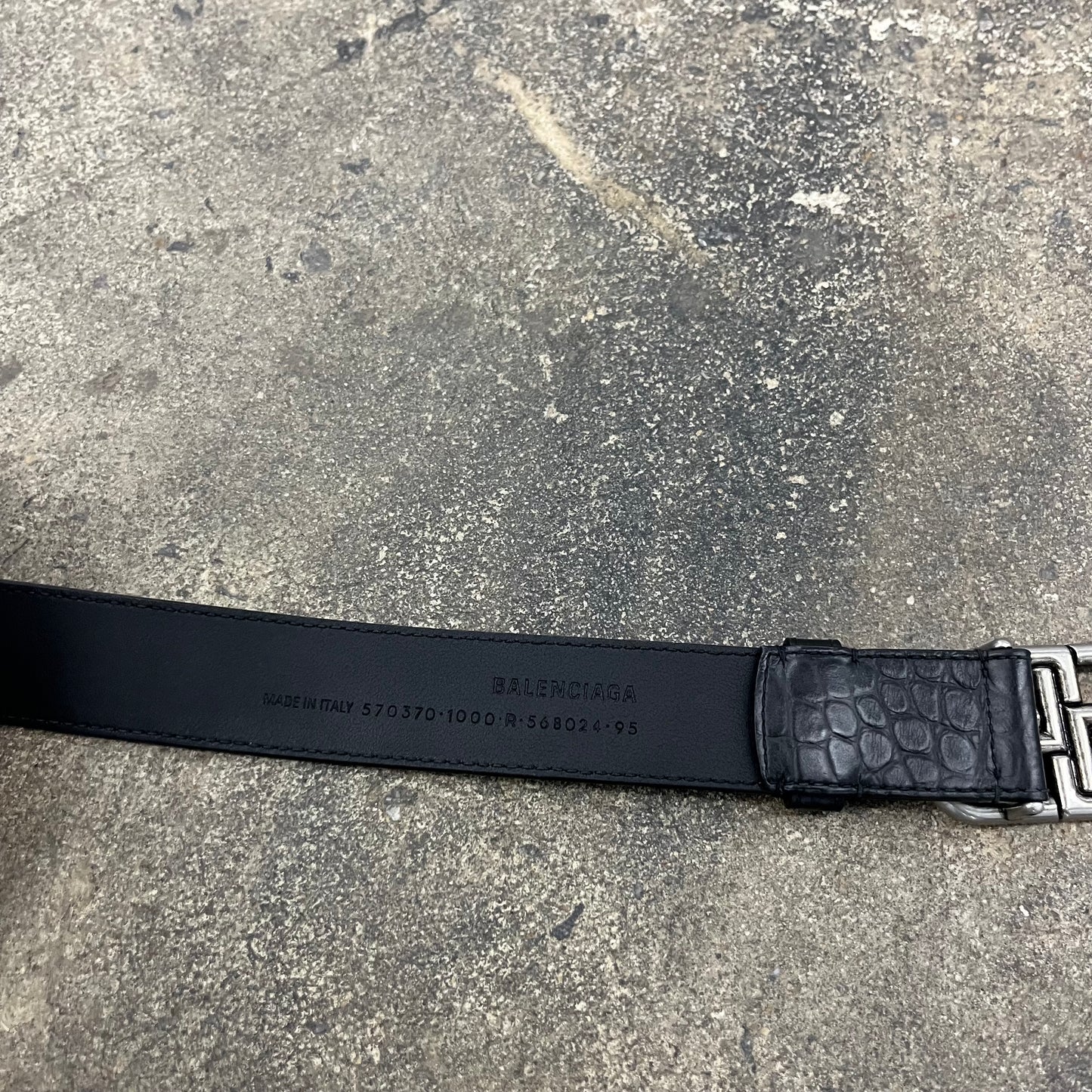 Balenciaga Croc BB Belt