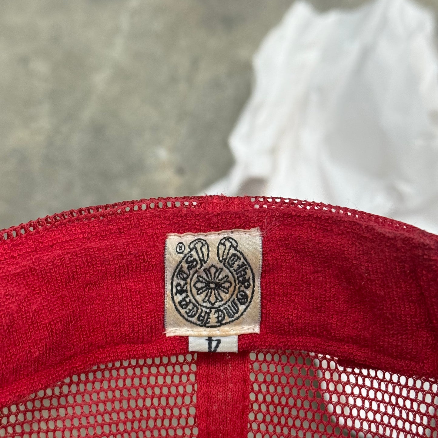 Chrome Hearts 90s Triple Patch Trucker Hat