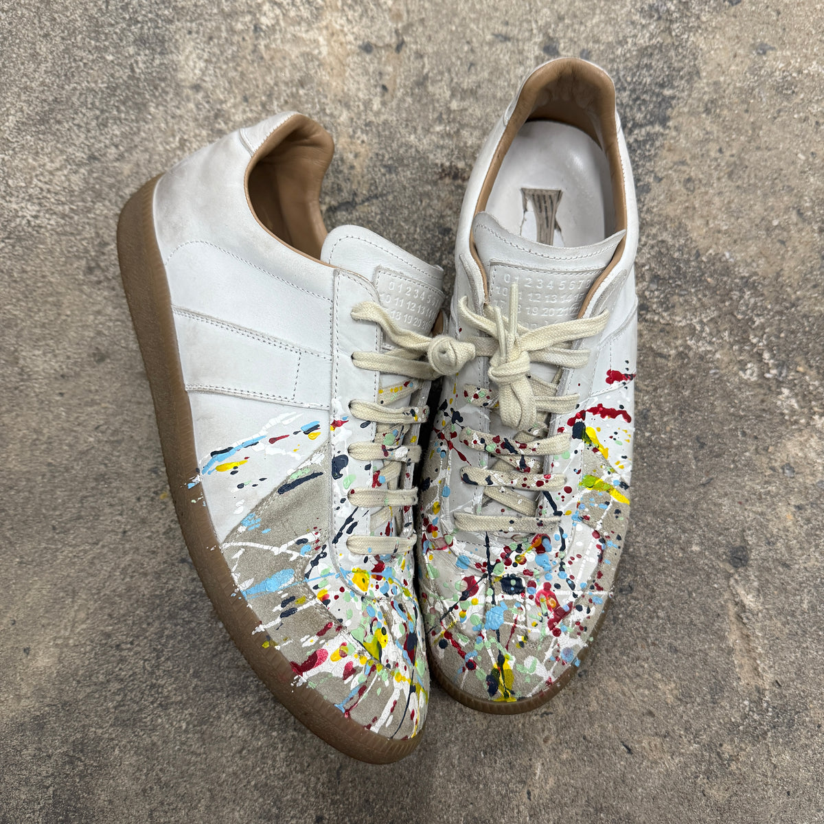 Maison Margiela Heather Splatter Paint GAT