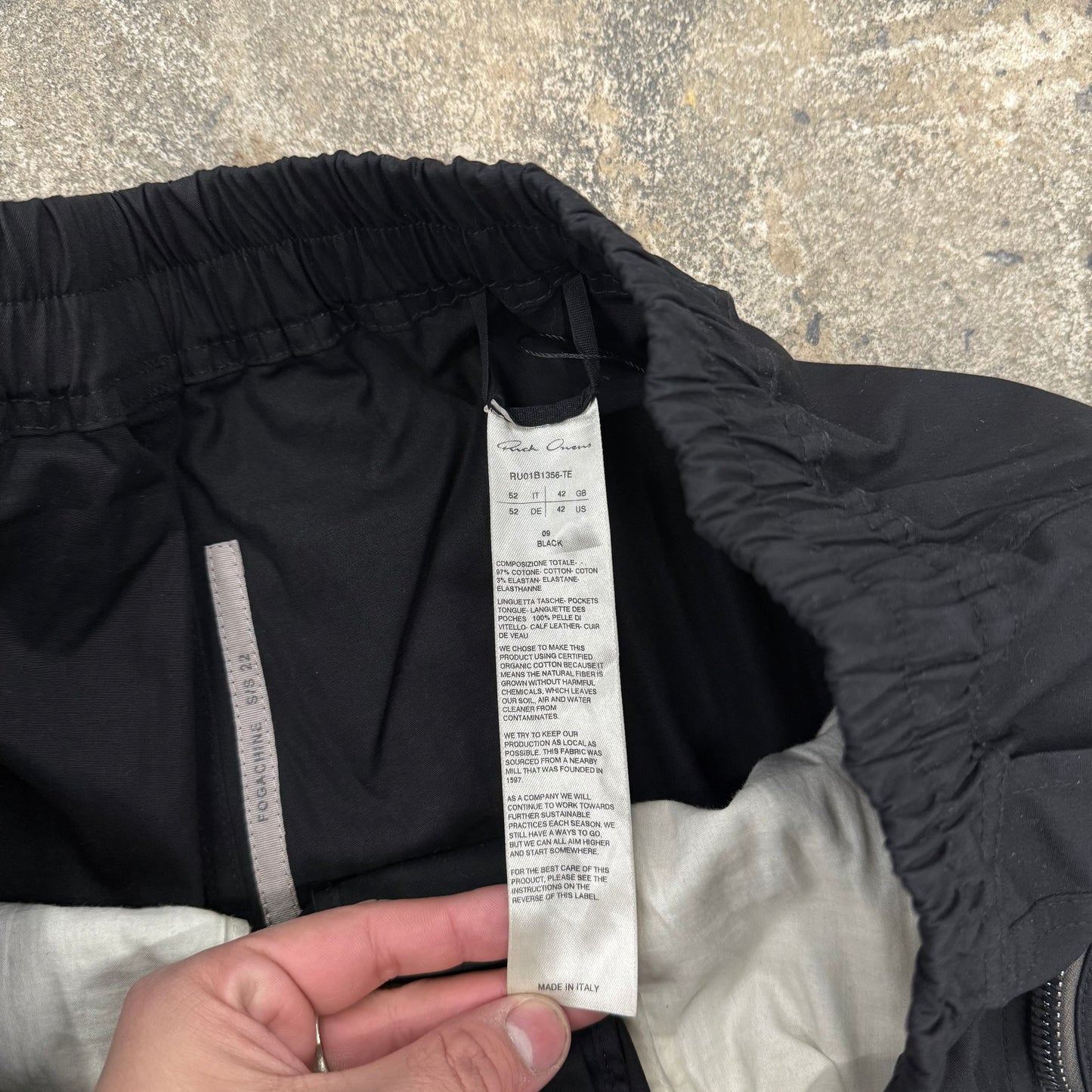 Rick Owens Bauhaus Shorts