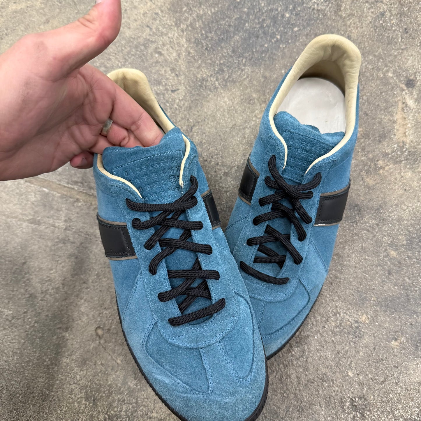 Maison Margiela Blue Suede GAT