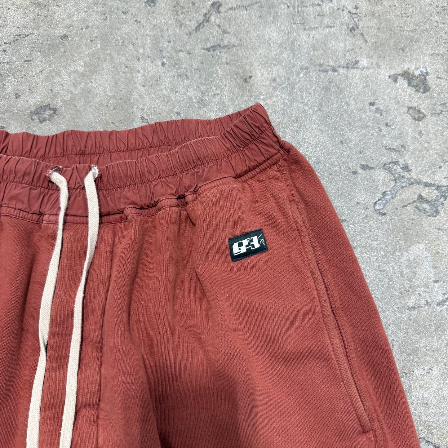 Rick Owens ‘Burgundy’ Pod Shorts