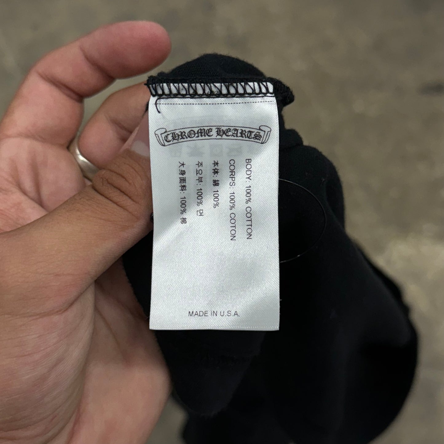 Chrome Hearts Banner Tee