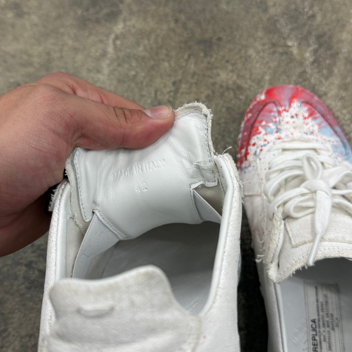 MAISON MARGIELA Splatter Paint GAT