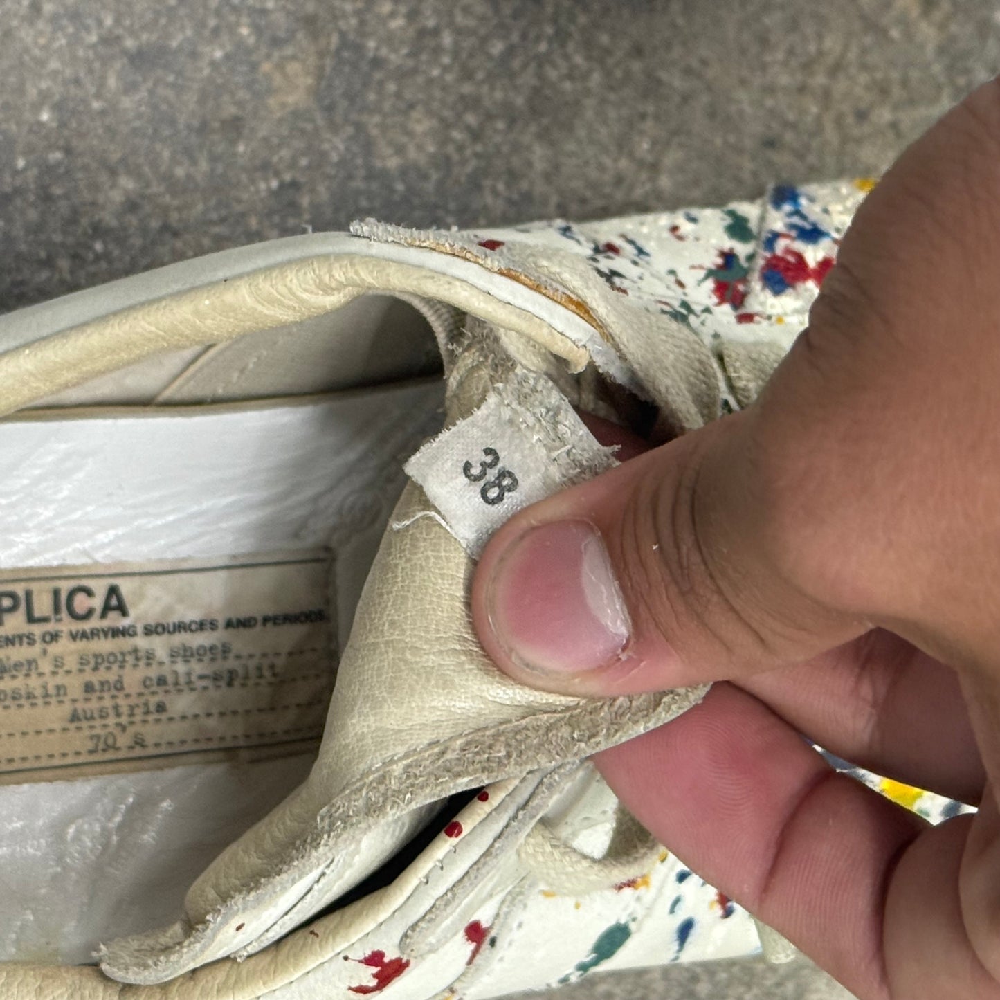 Maison Margiela Splatter Paint GAT(38)