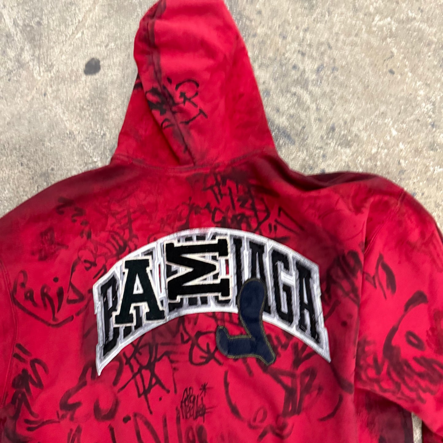 Balenciaga Graffiti Zipup