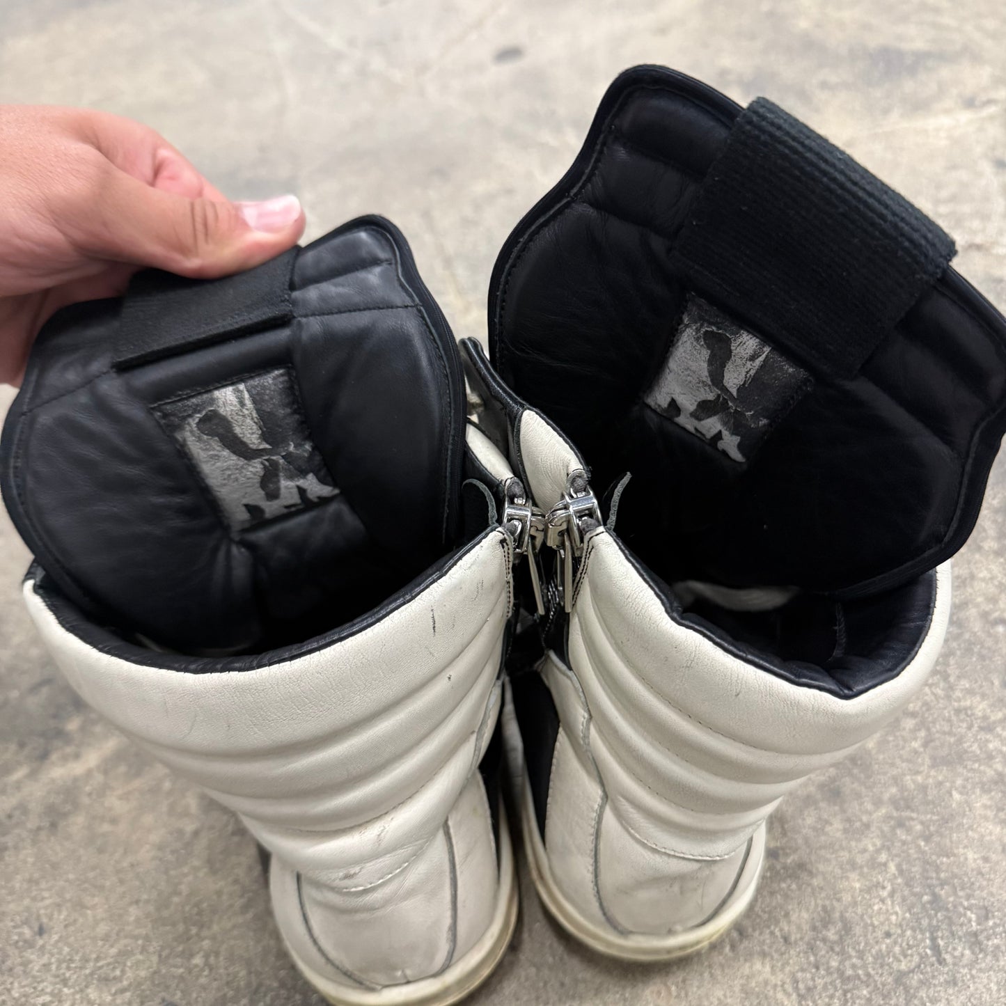 Rick Owens Oreo Geobasket