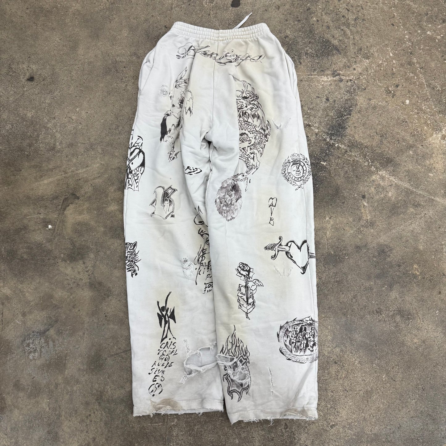 Balenciaga ‘Tattoo’ Sweatpants