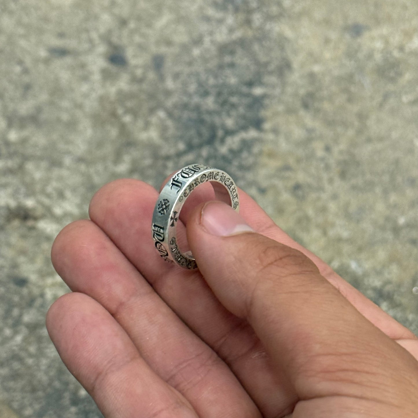 Chrome Hearts ‘F*CK YOU’ Spacer Ring