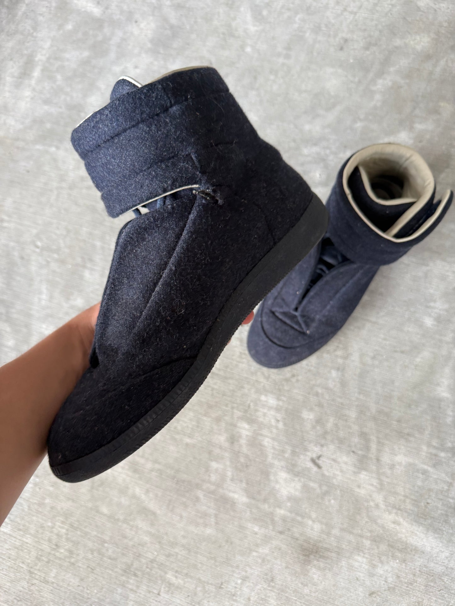 Maison Margiela Future Blue felt
