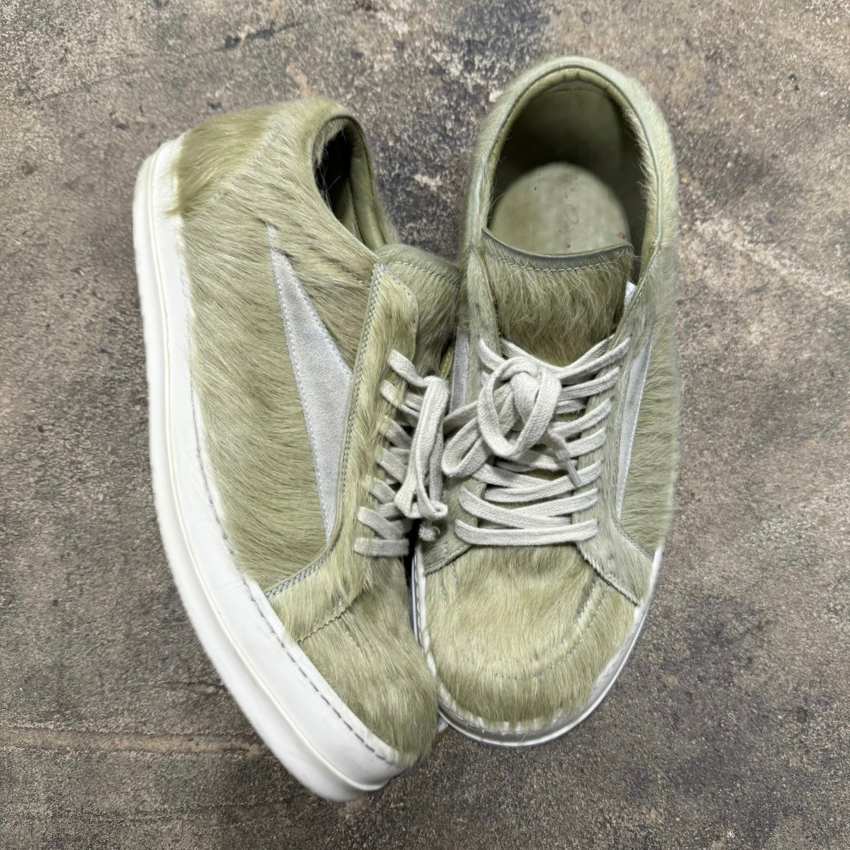 Rick Owens ‘Fur’ Mainline Vintage Sneaker