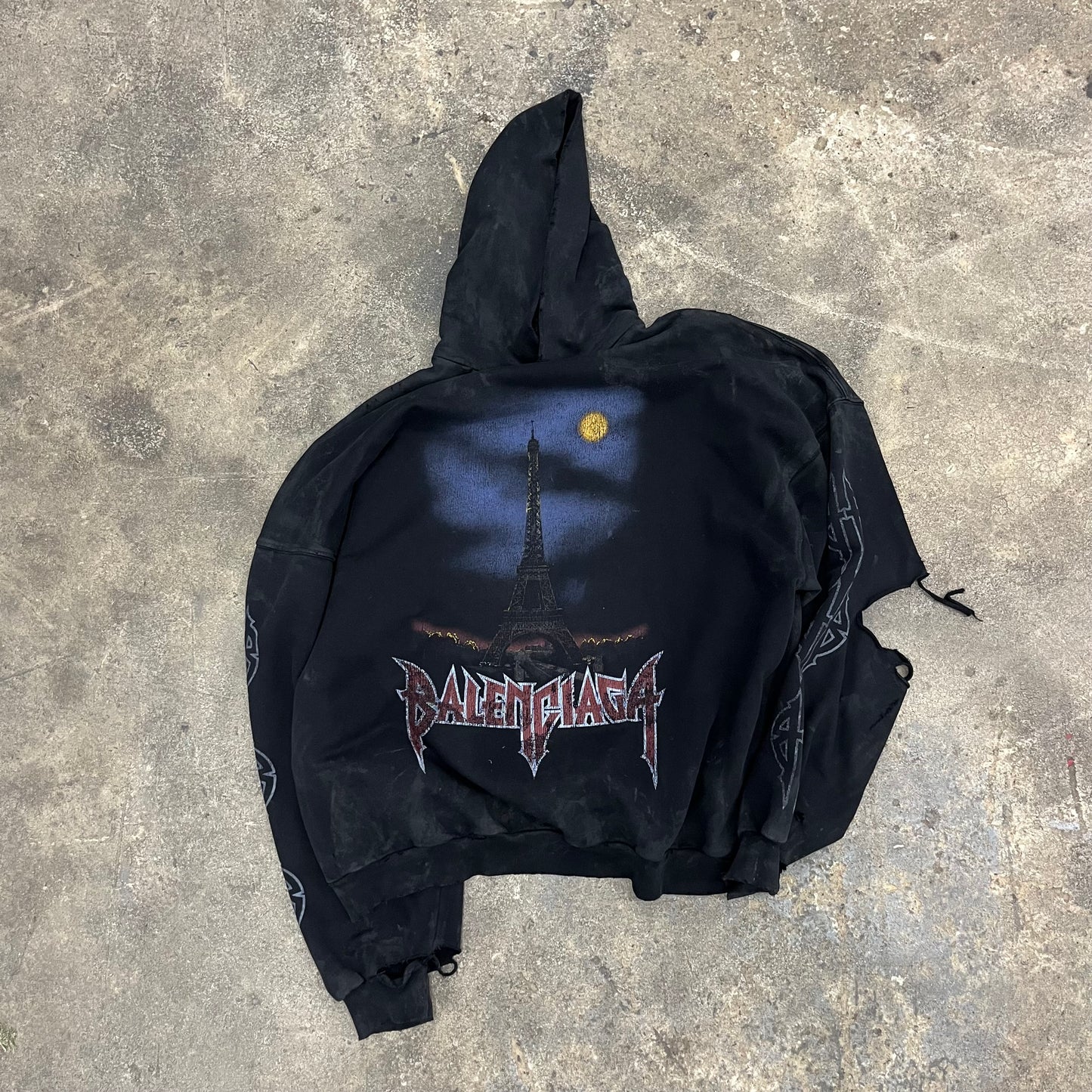 Balenciaga Paris Moon Hoodie