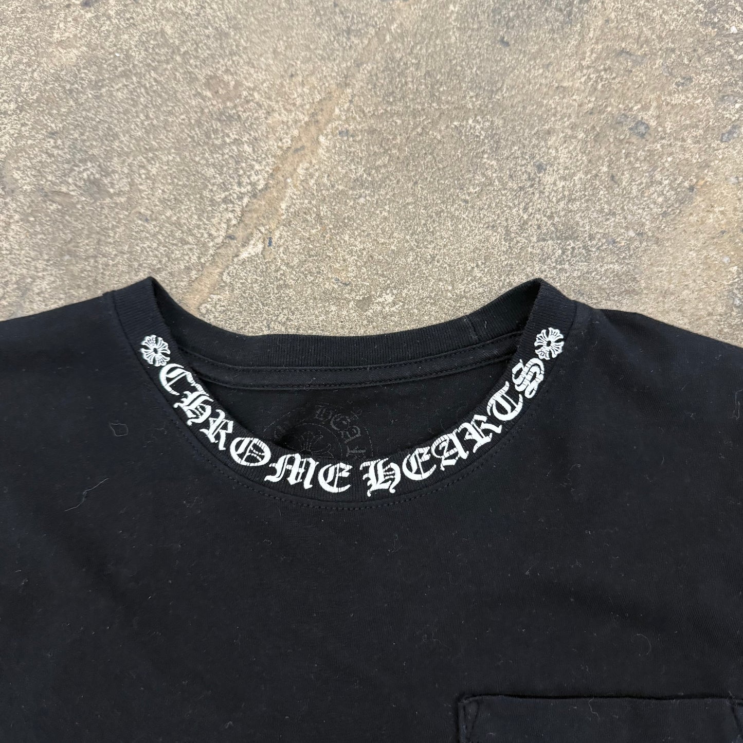 Chrome Hearts Scroll Neck tee