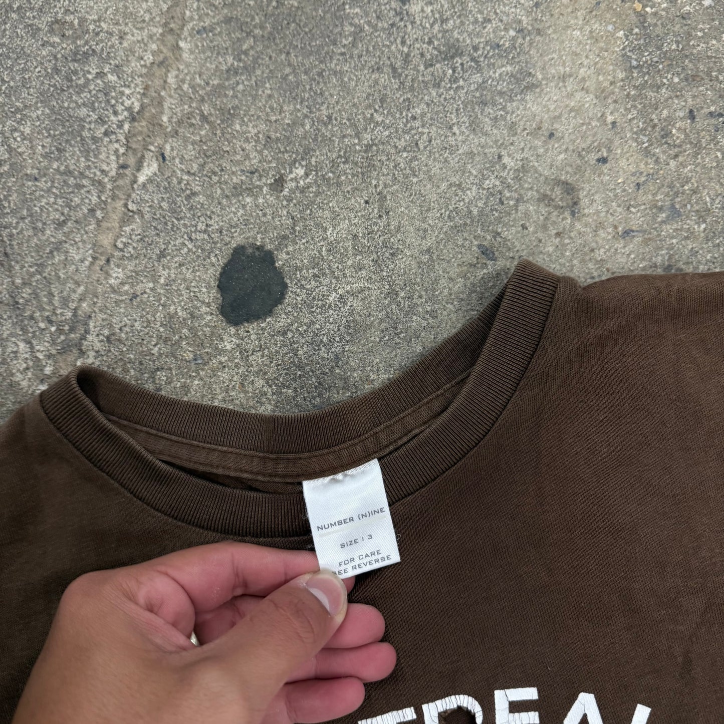 Number (N)ine SS01 ‘Montreal Canada’ Tee