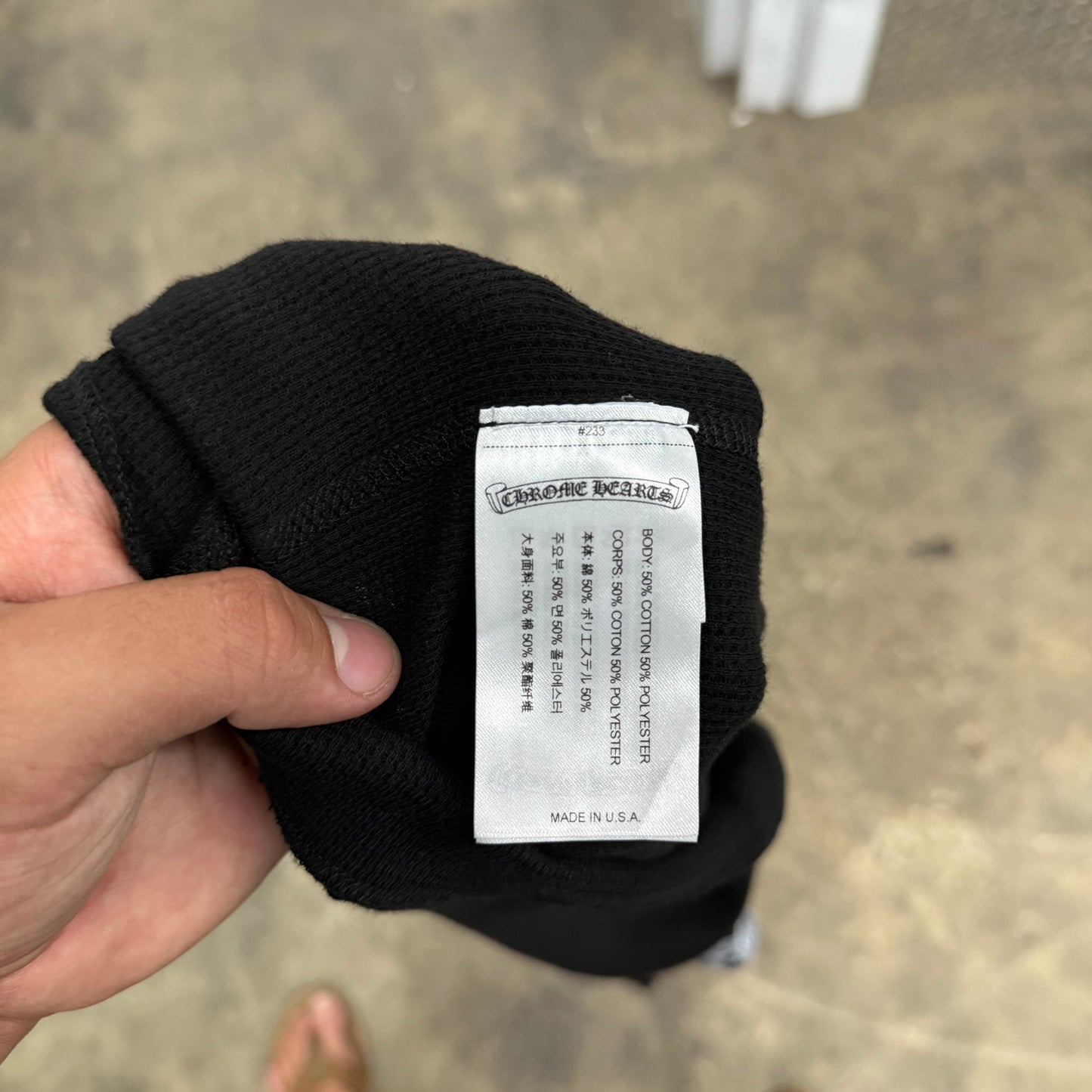 Chrome Hearts Floral Thermal