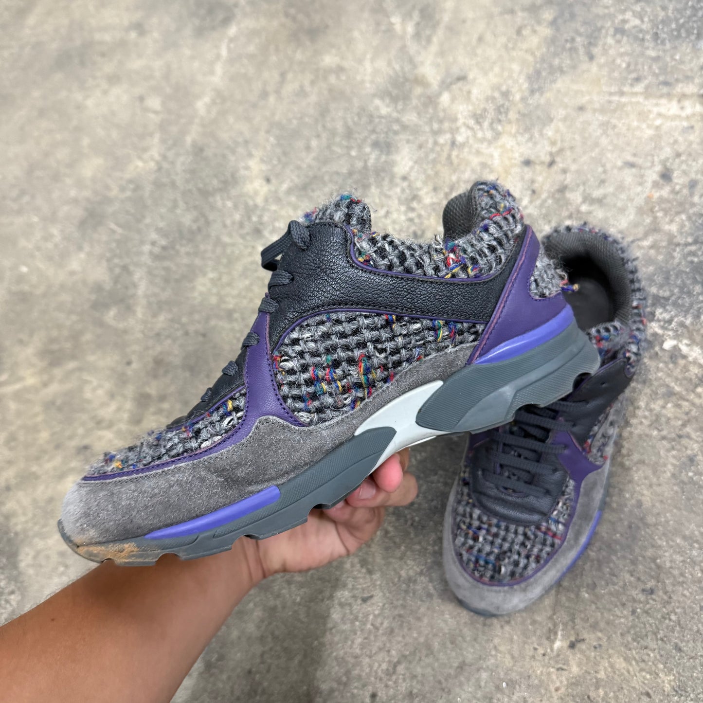 Chanel CC ‘Tweed’ Trainer