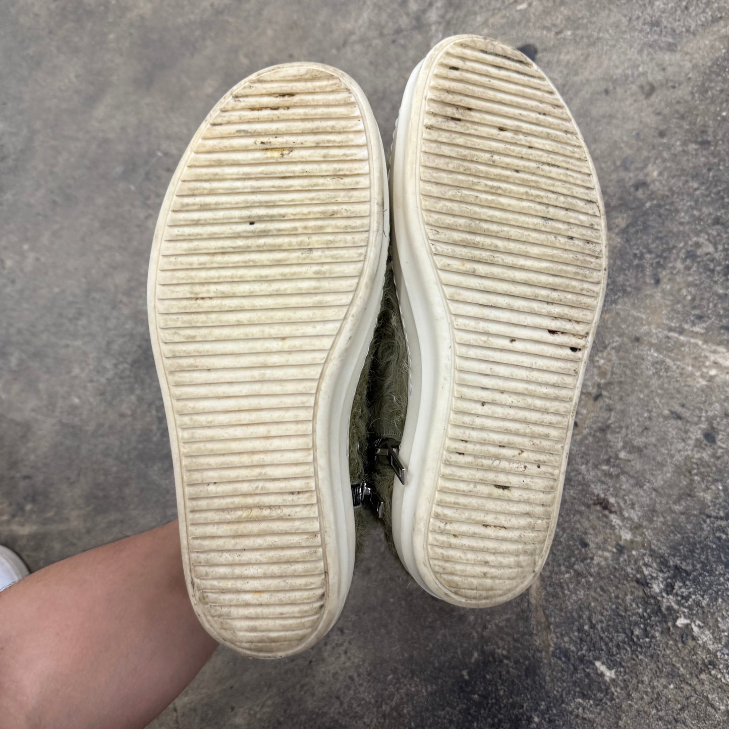 Rick Owens Mainline Pony Hair Ramones