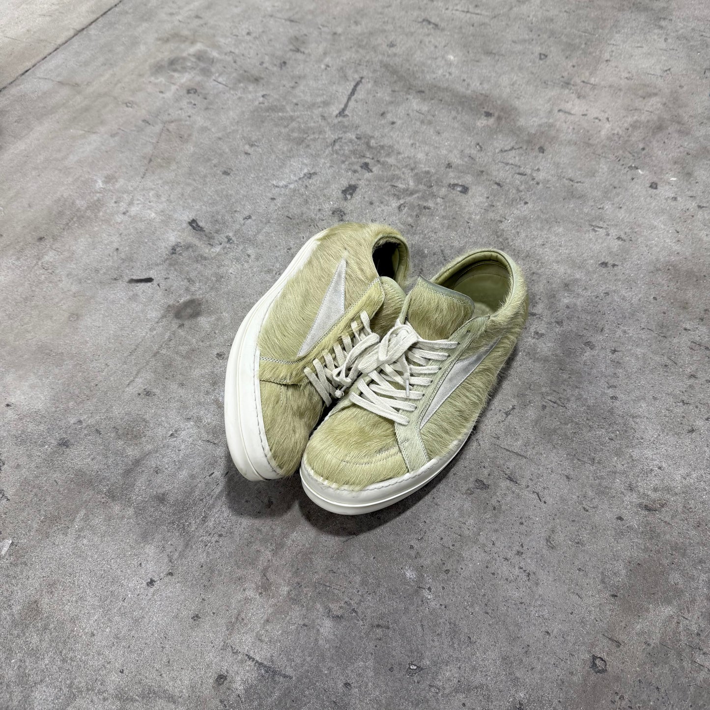 Rick Owens ‘Fur’ Mainline Vintage Sneaker