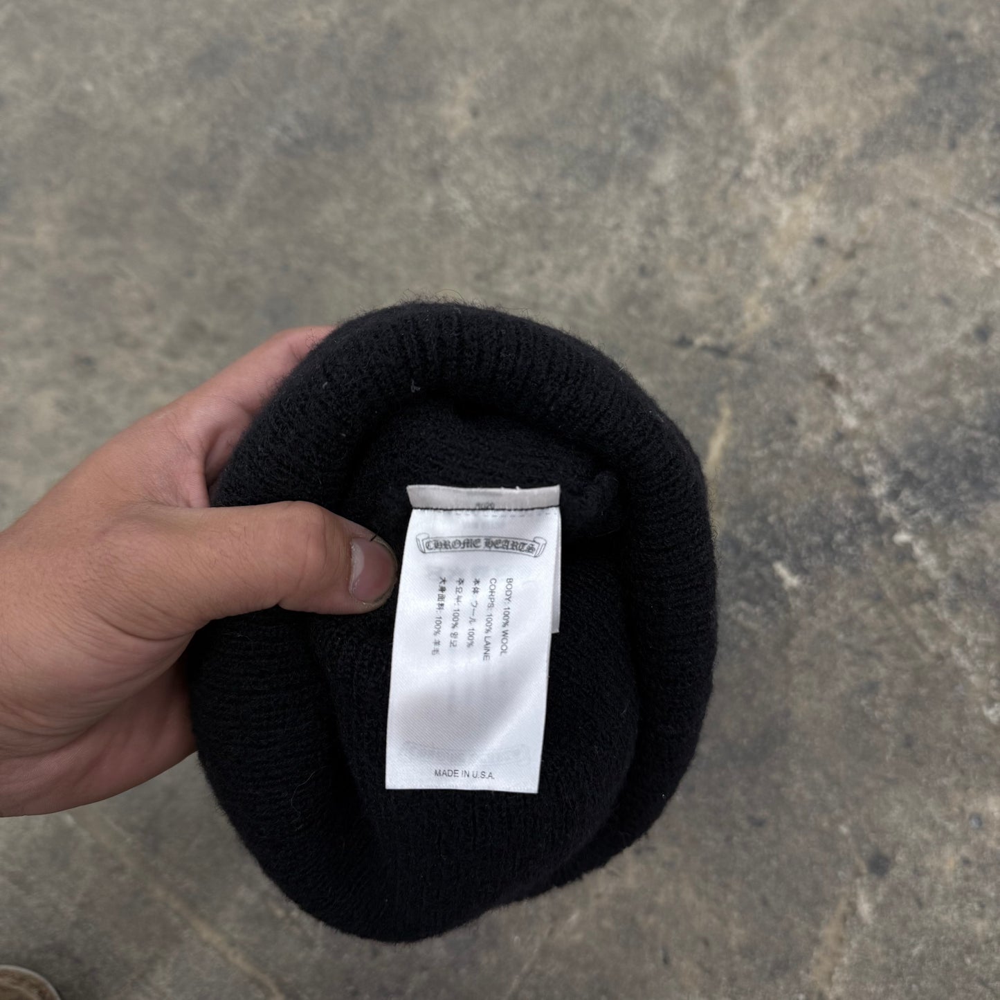 Chrome Hearts Horseshoe Beanie