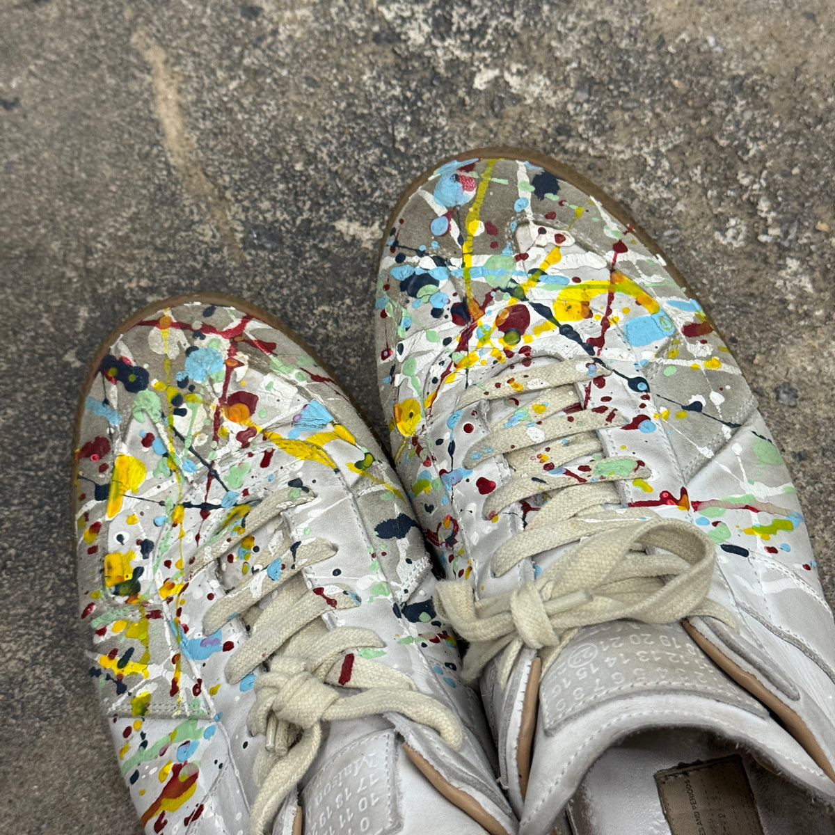 Maison Margiela ‘Heather’ Splatter Paint GAT