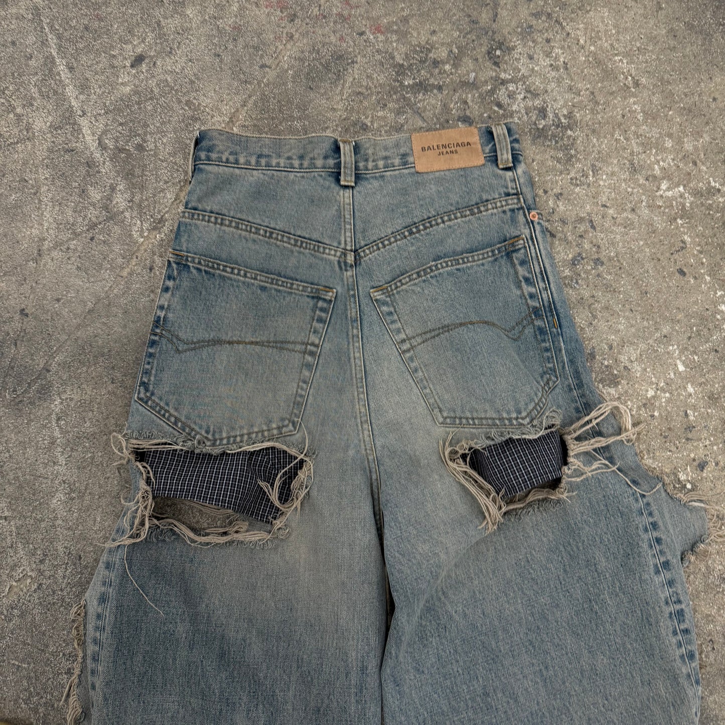 Balenciaga AW21 ‘Afterworld’ Boxer Denim
