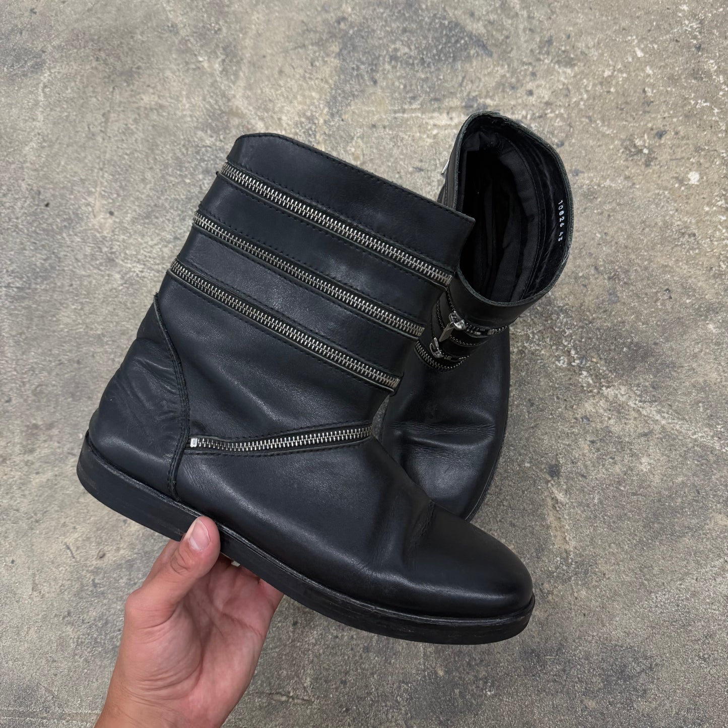 RAF Simons SS06 ‘Accordion’ Boots