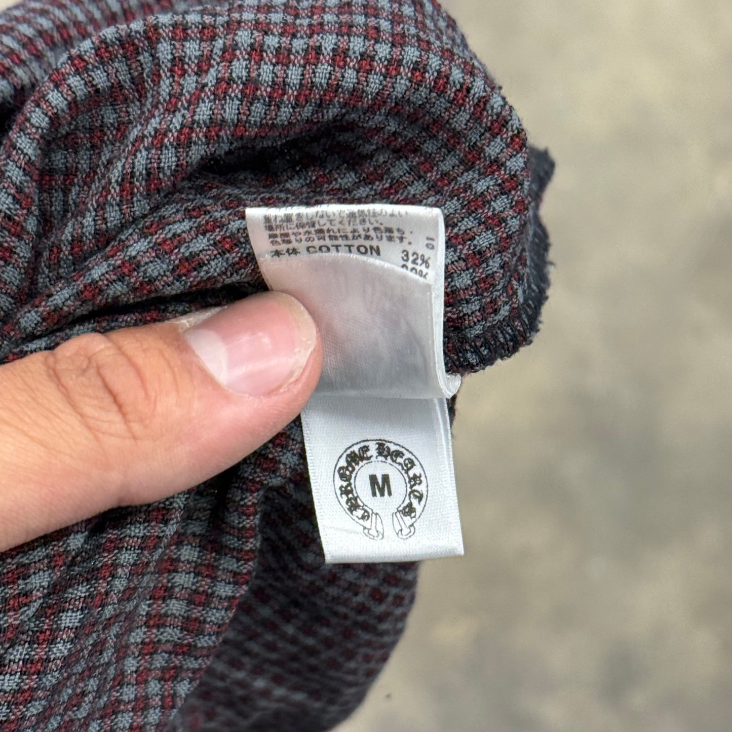 Chrome Hearts Plaid Flannel