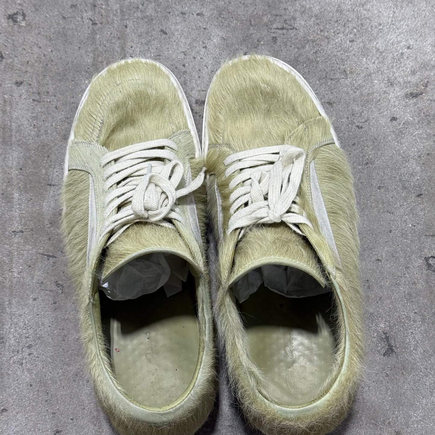 Rick Owens ‘Fur’ Mainline Vintage Sneaker