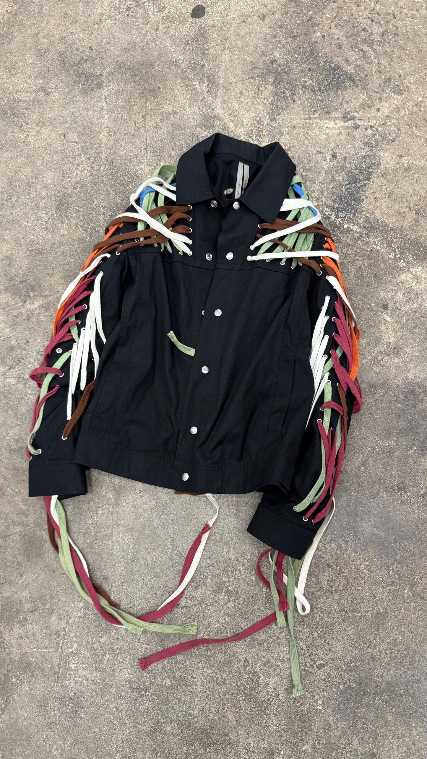 Rick Owens SS/20 Megalace Tecuatl Jacket