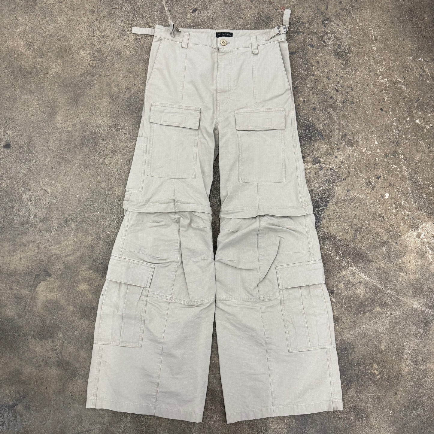 Balenciaga Flared Cargo