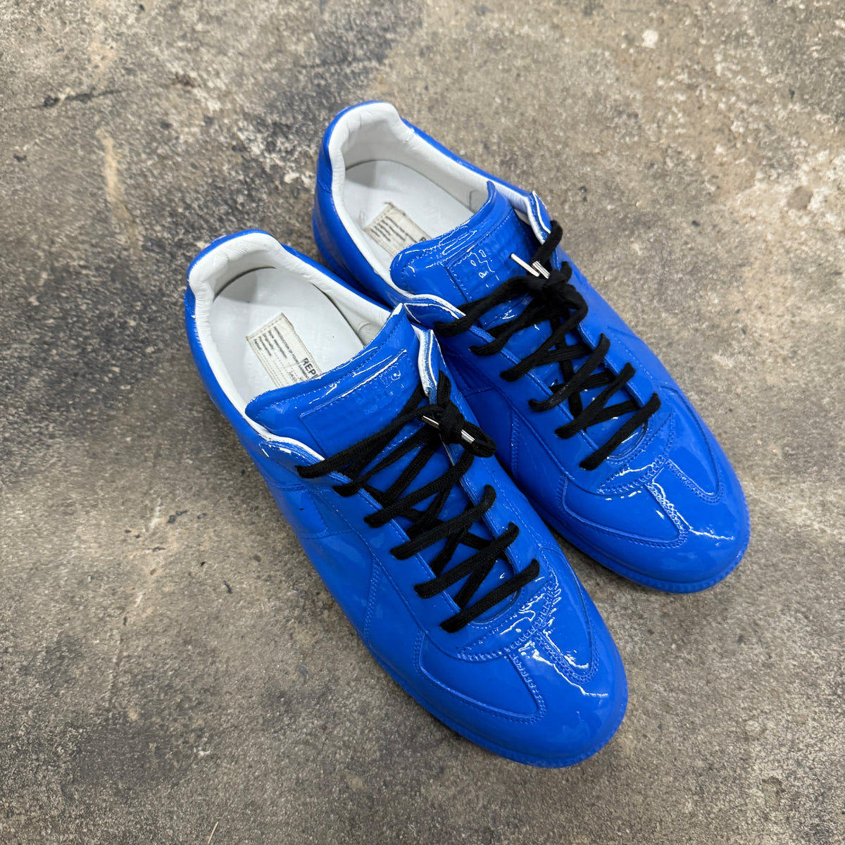 Maison Margiela Blue Patent Leather GAT
