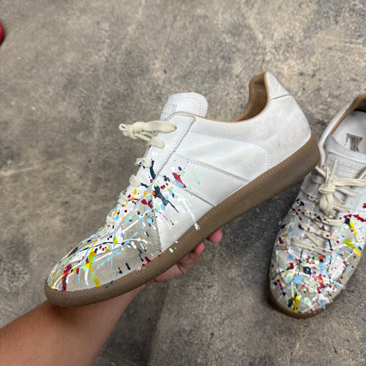 Maison Margiela Heather Splatter Paint GAT