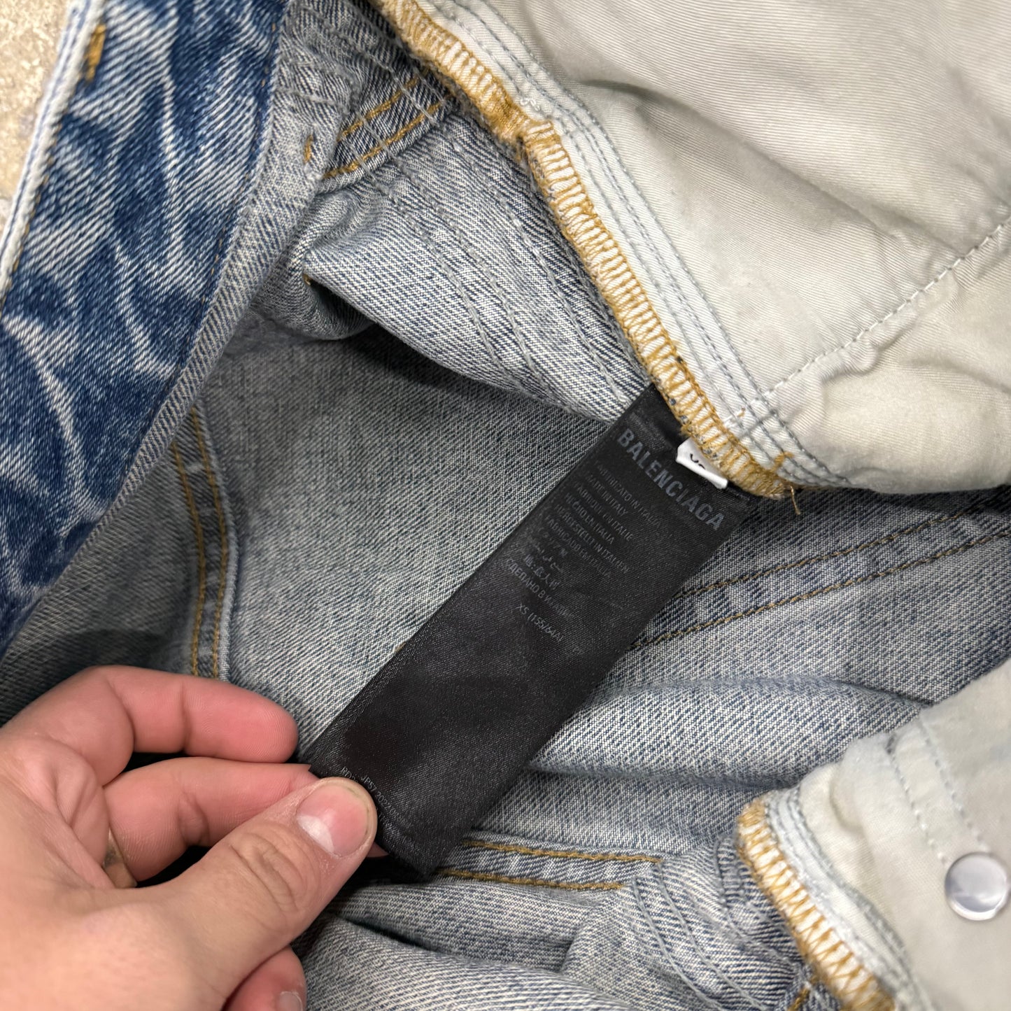 Balenciaga Adidas Denim