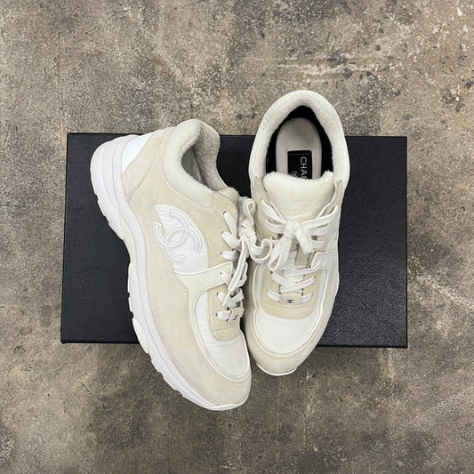 Chanel White Trainers
