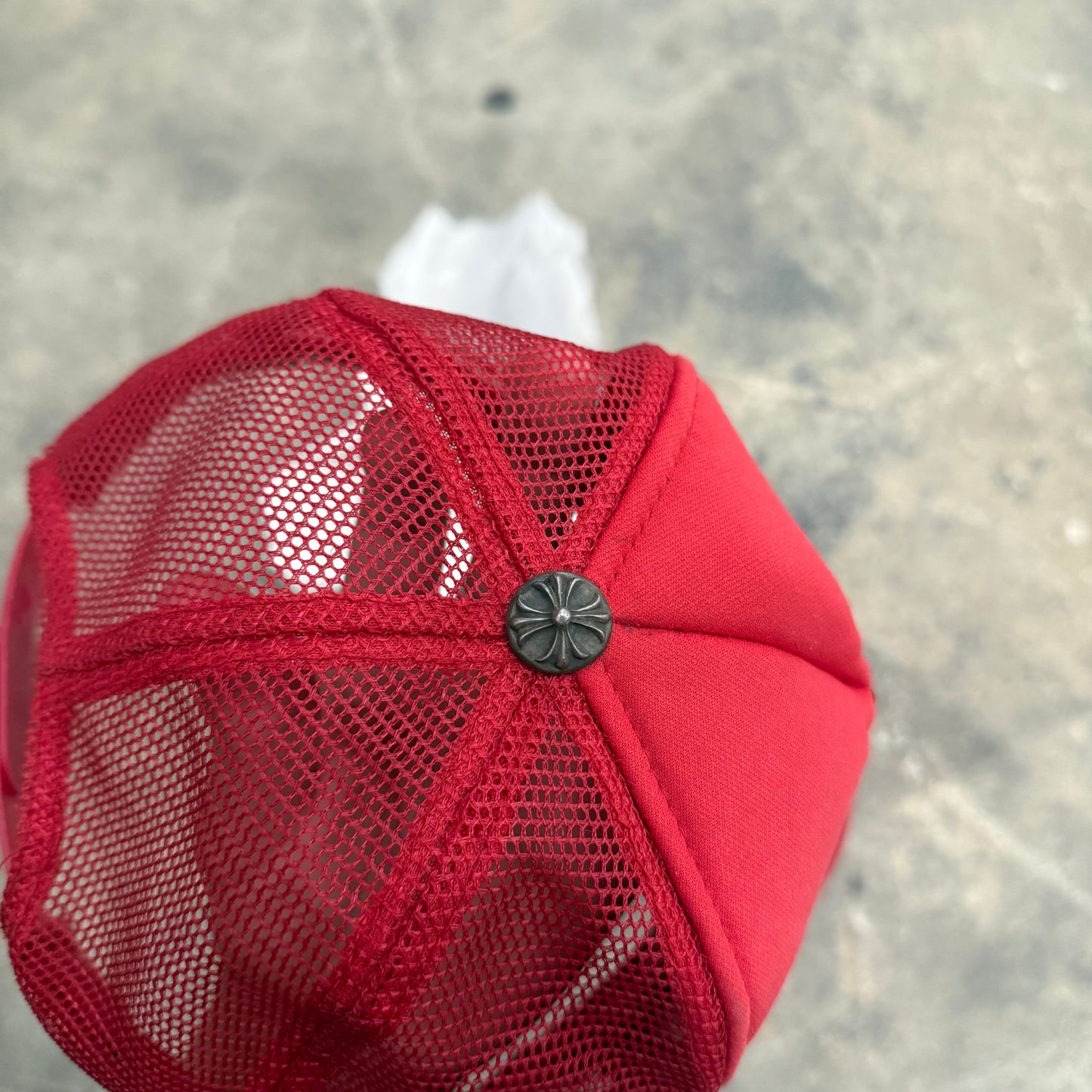 Chrome Hearts 90s Triple Patch Trucker Hat