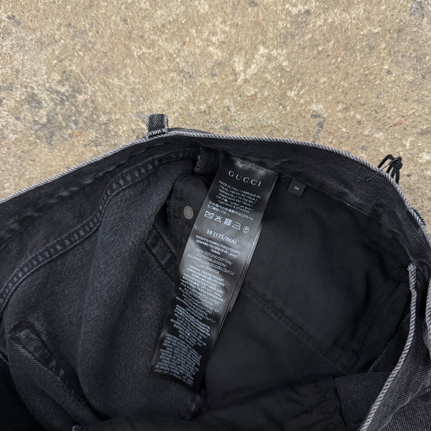 Gucci Horsebit Denim