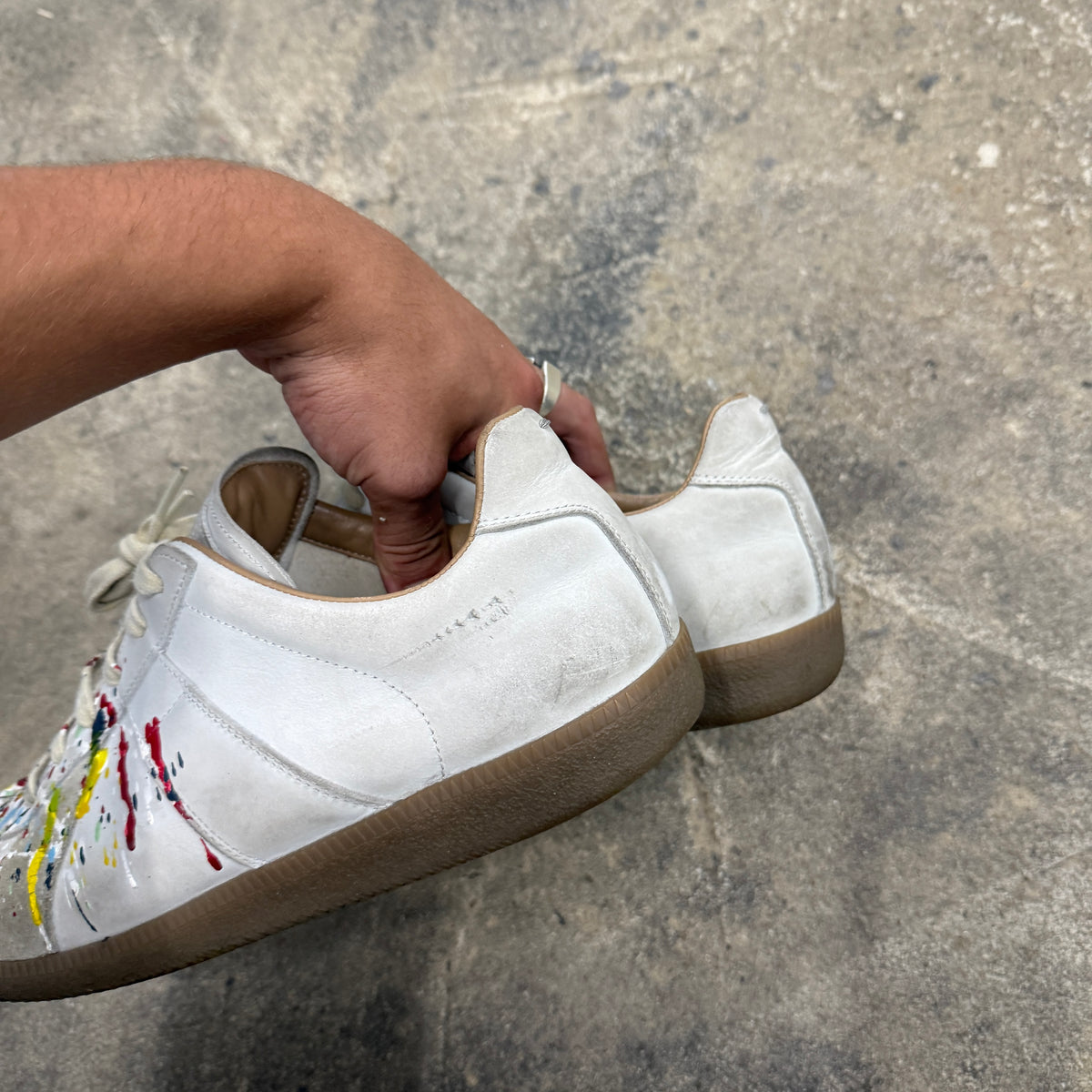 Maison Margiela Heather Splatter Paint GAT