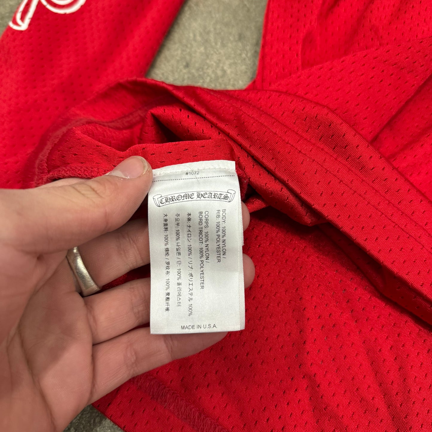 Chrome Hearts FORM JERSEY