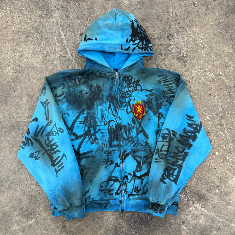 Balenciaga Graffiti Zipup